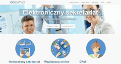 Desktop Screenshot of docum.pl